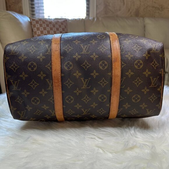 Authentic Louis Vuitton Sac Souple 35 Boston Bag - Picture 7 of 16